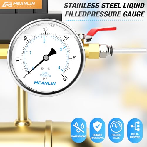 0~60Psi Stainless Steel 1