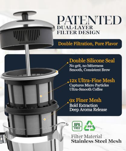 P5 French Press Coffee Maker