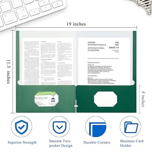 File folders with Pockets (50 Count)
