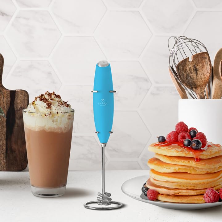 Zulay Powerful Milk Frother for Coffee with Upgraded Titanium Motor