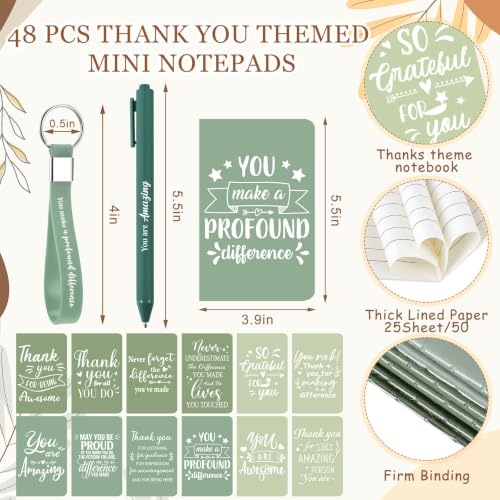 48 Sets 192 Pcs Appreciation Gifts (192 Count)
