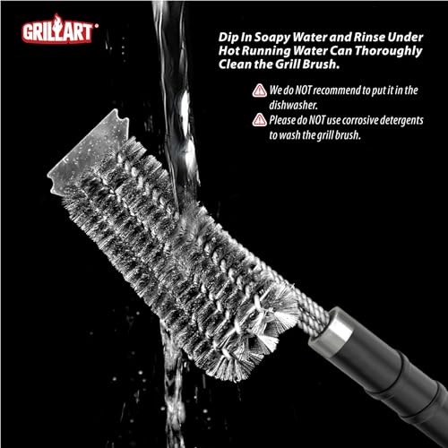 Grill Brush and Universal Fit Scrapers (19.95 Count)