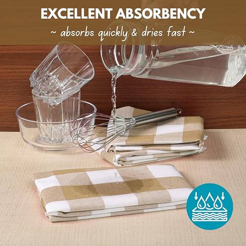 4 Pack Buffalo Check Kitchen Towel 16"x26" (4 Count)