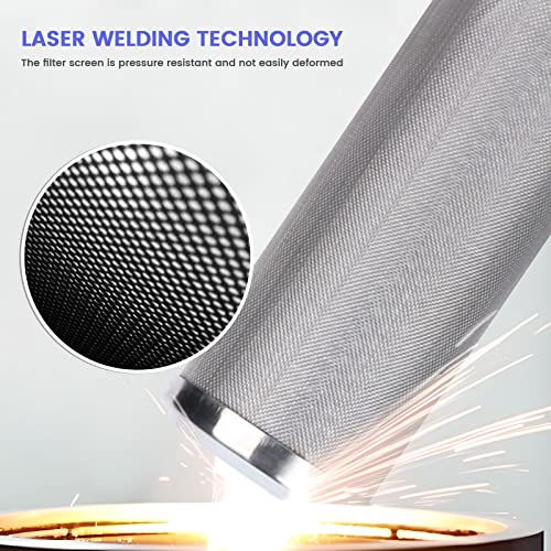 Stainless Steel Cleanable Wire Mesh Filter Cartridge 10”Length