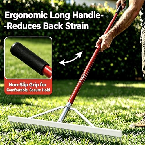 Aluminum Landscape Rake 36 Inch