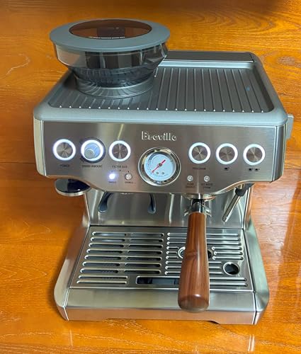 Double Spout Portafilter Compatible with Breville Barista Express Touch Bambino Infuser Duo Espresso Machine