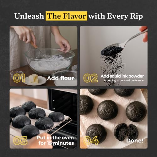 Squid Ink Powder for Cooking