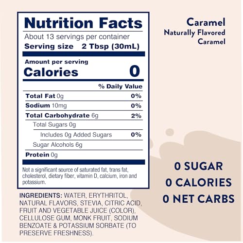 Caramel Coffee Syrup (25.4 Fl Oz)