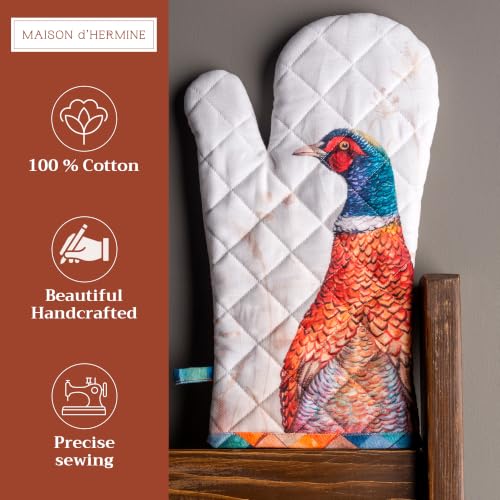 Maison d'Hermine Oven Gloves 100% Cotton Oven Mitt