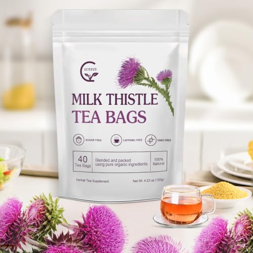 Organic Milk Thistle Tea Bags (40 Count)