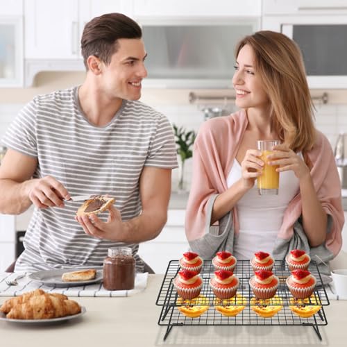 13.4" × 9.4" Stackable Cupcakes Cooling Racks