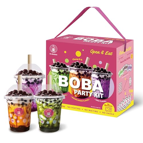Boba Tea Kit All in One Bubble Tea Kit with Cups