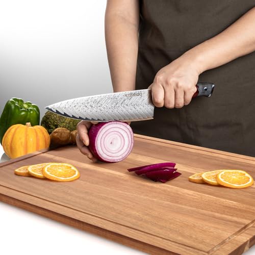24"x18" XXL Extra Large Acacia Wood Cutting Boards for Kitchen Non Toxic