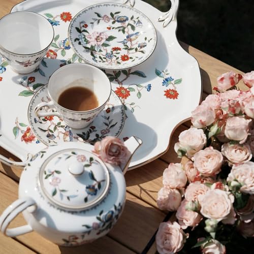 Vintage Porcelain Tea Set for Women Tea Party