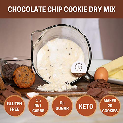 Chocolate Chip Keto Cookie Mix Low Carb Gluten