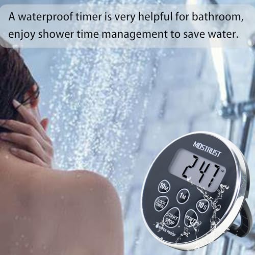 Digital Waterproof Shower Clock Timer