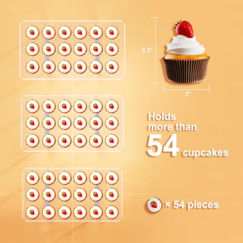 3 Pieces Cupcake Stand Holder