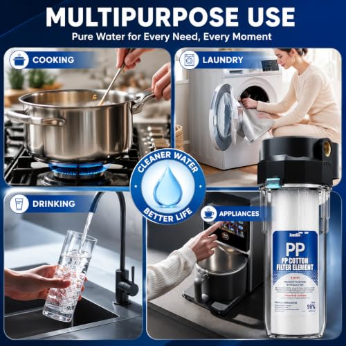 Whole House Water Filter Housing