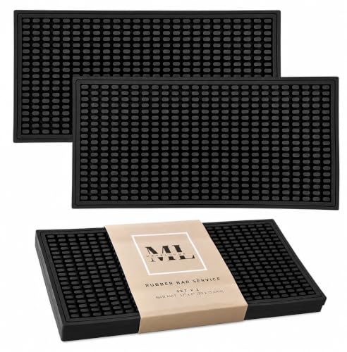 2 Pack Rubber Bar Mat
