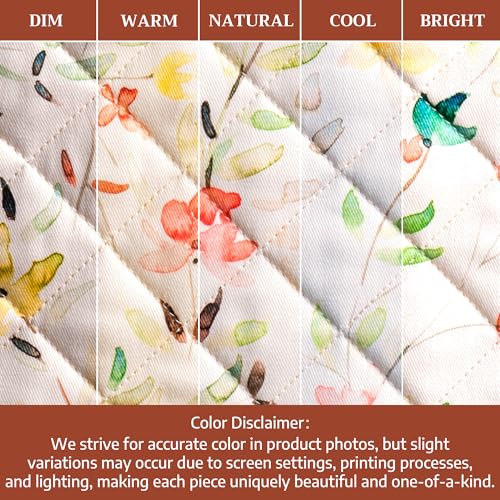 100% Cotton Oven Mitt & Pot Holder Set