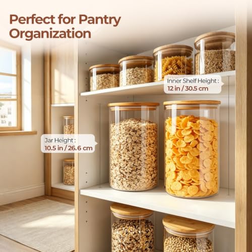 Flour Sugar Storage Containers 4 Qt (2 Count)