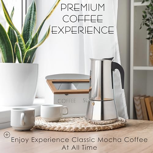 12 Cup Greca Moka Pot (12 Espresso Cups)