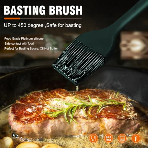 600℉ Heat Resistasnt Basting Brush (2 Count)