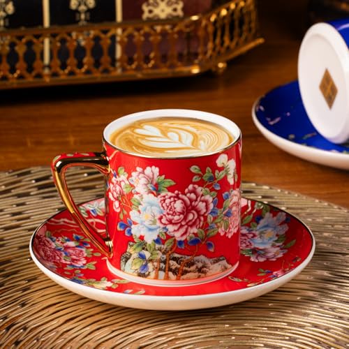 Tea Cup and Saucer (2 Count)