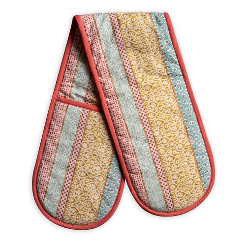 Double Oven Mitts 100% Cotton Double Oven Glove