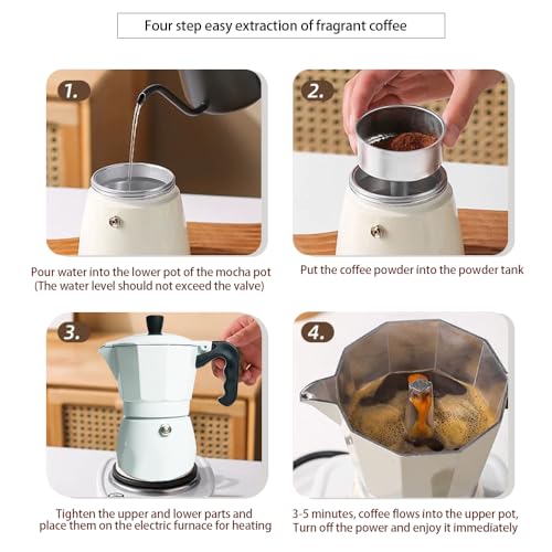 Camping All in One Coffee Moka Pot Kits