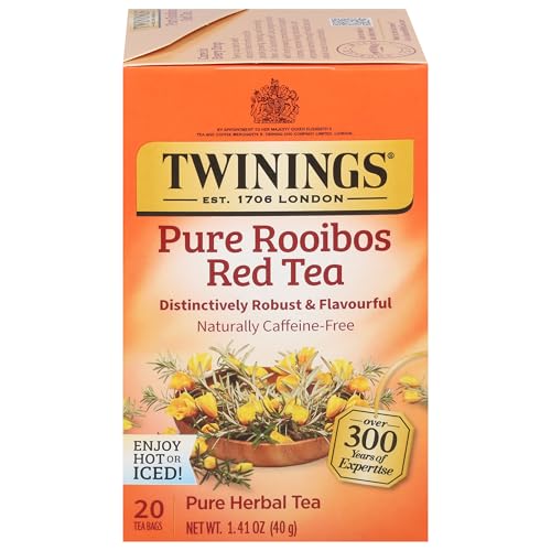 Pure Rooibos Red Herbal Caffeine (20 Count)