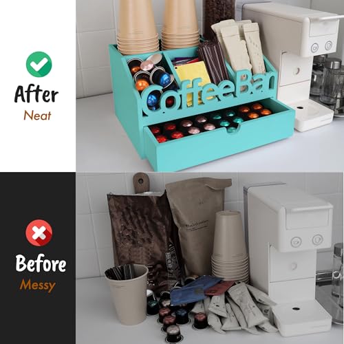 Coffee Bar Organizer Countertop