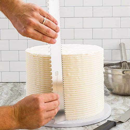 19.8 Inch x 2 Inch Cake Comb 1 Semicircle Decorating Comb