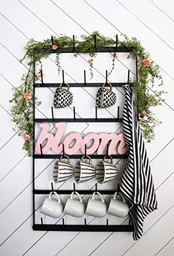 Wall Mounted Coffee Mug Rack