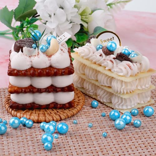 Blue Pearl Sprinkles for Cake Decorating (4.6 Ounce)