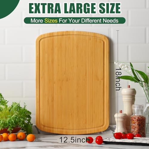 Extra Large Bamboo Cutting Boards for Kitchen