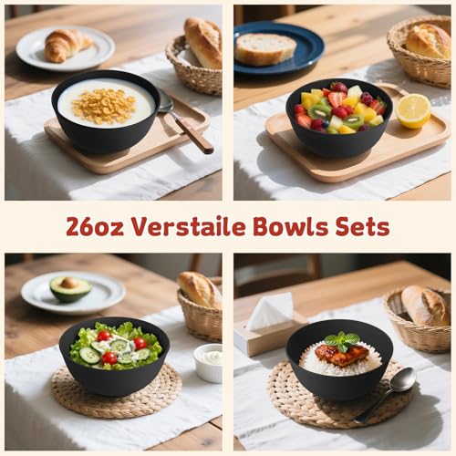Wheat Straw Bowls Set of 6