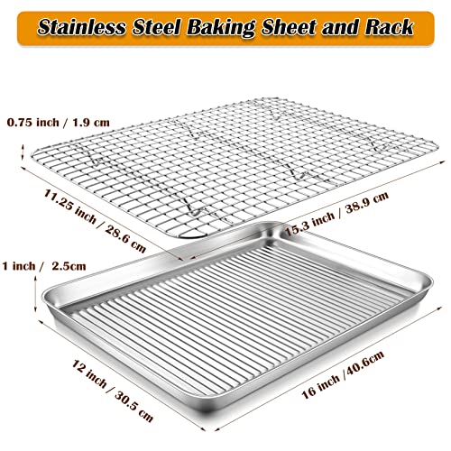 Baking Pan with Wire Rack