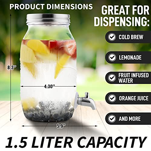 1.5 Liter Cold Brew Coffee Maker with EXTRA