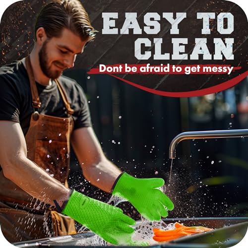 Silicone Smoker BBQ Gloves
