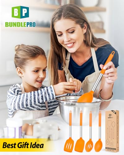 Pack of 4 Silicone Cooking Utensils Set (4 Count)