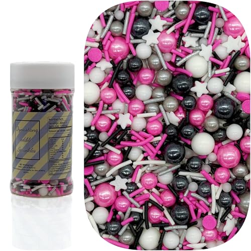 Rock Themed Sprinkles Mixed Style Edible Cake Decorations Cupcake Toppers Cookie Perfect for Cakes