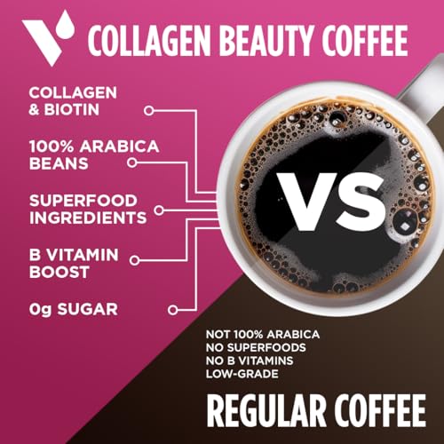 Beauty Collagen Medium Dark Roast Coffee Pods (16 Count)