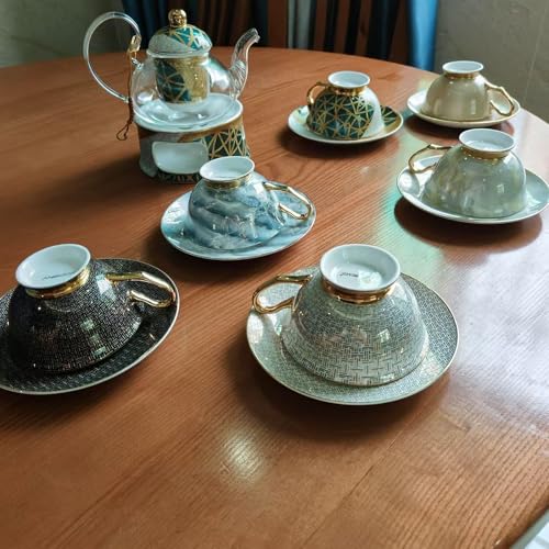 China Bone Porcelain Coffee Tea Set