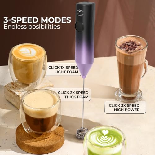 Rechargeable Milk Frother Handheld