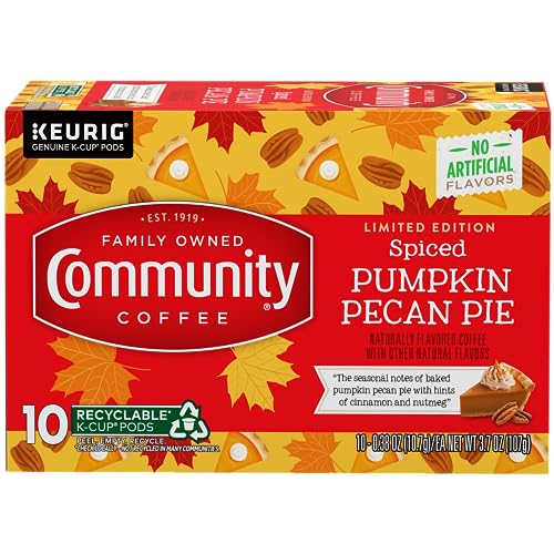 Spiced Pumpkin Pecan Pie Flavored Keurig Coffee Pods (10 Count)