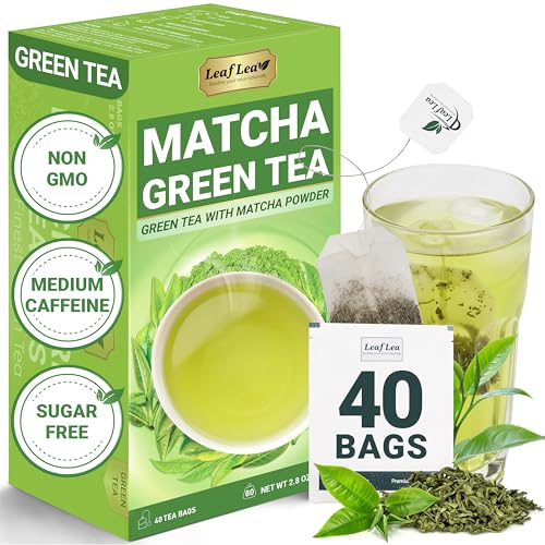 Matcha Green Tea Bags (40 Count)