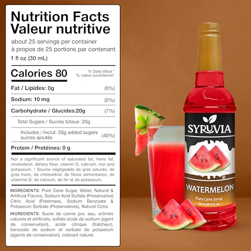Watermelon Syrup (25.4 Fl Oz)