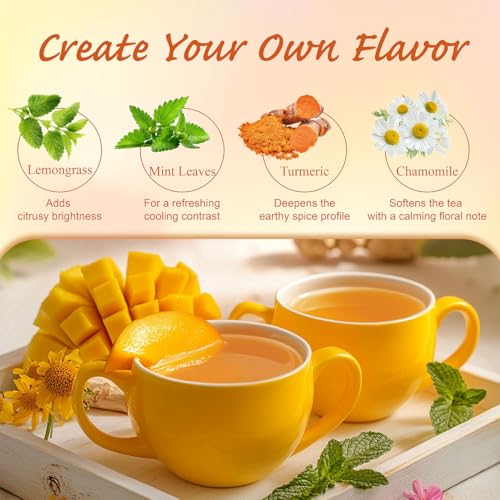 Mango Ginger Tea Bags 100ct (100 Count)