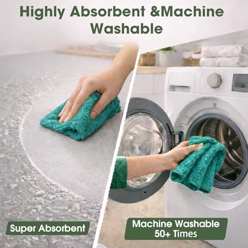 Microfiber Cleaning Cloth Roll (100 Count)